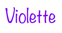 Signature Violette